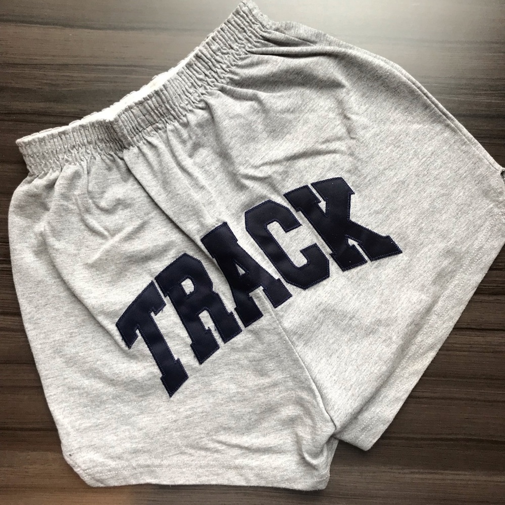 Gray Track Shorts